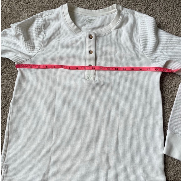 Lands end mens white long sleeve small - Picture 4 of 7